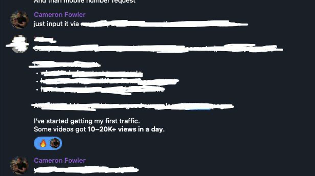 Case study 2 — member results screenshot